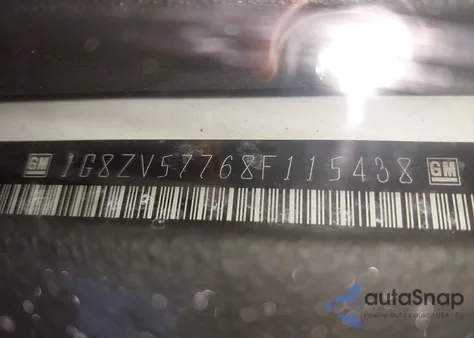 2008 Saturn Aura Xr из США, поврежденный, VIN 1G8ZV57768F115438